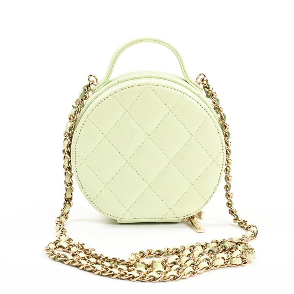 Chanel Small Vanity Case Shoulder Bag Green - Picture 3 of 11